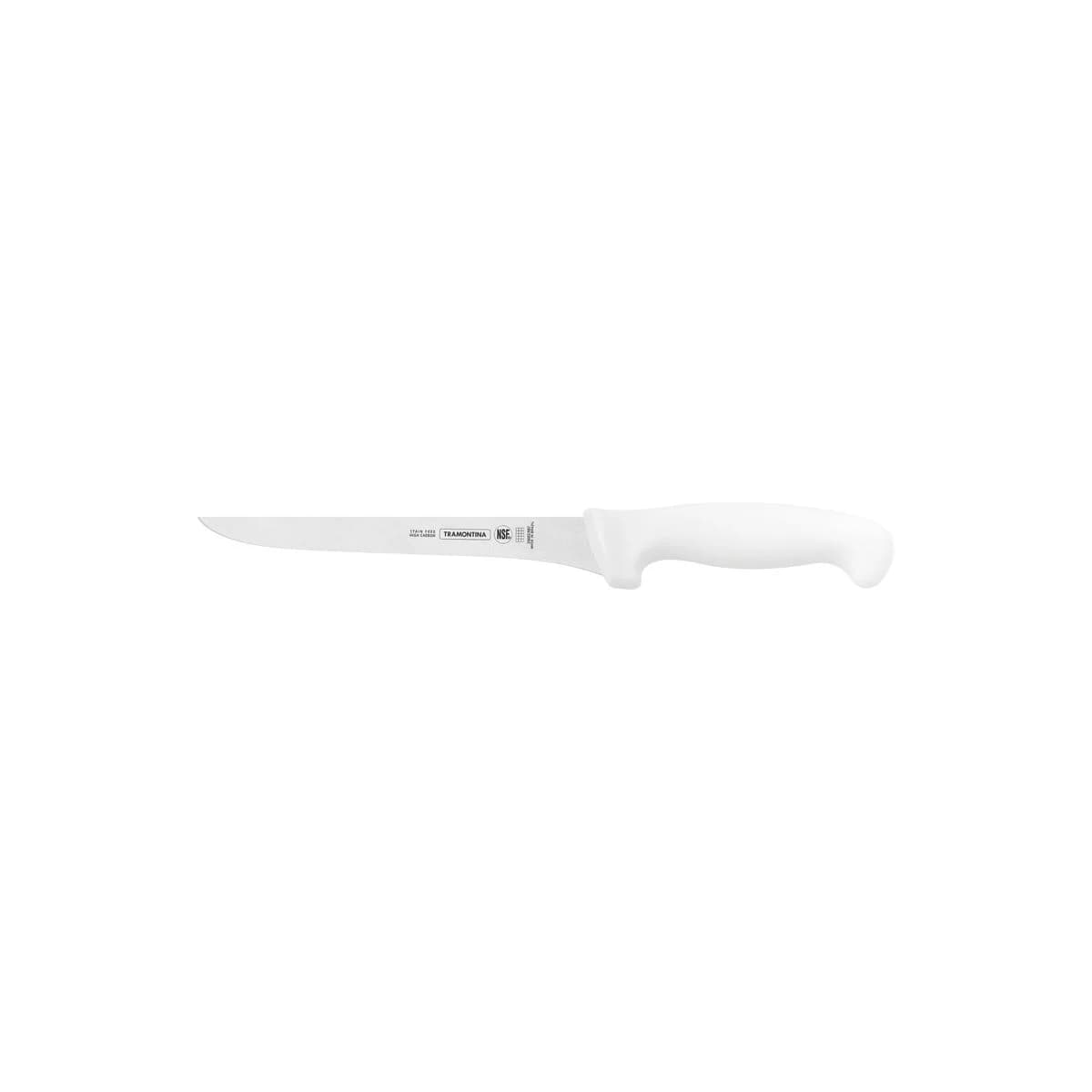 Cuchillo para deshuesar y desgrasar Tramontina Profissional Master de acero inoxidable 7 pulgadas con mango blanco — imagen 1 de 1