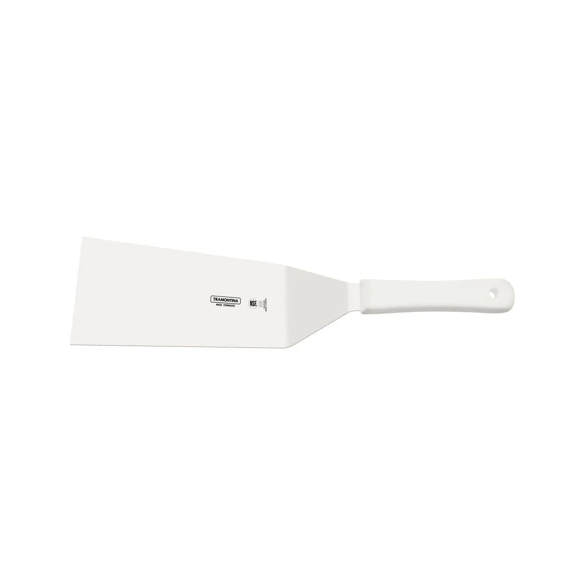 Espátula para hamburguesas Tramontina Profissional Master de acero inoxidable 8 × 3 pulgadas blanca — imagen 2 de 4