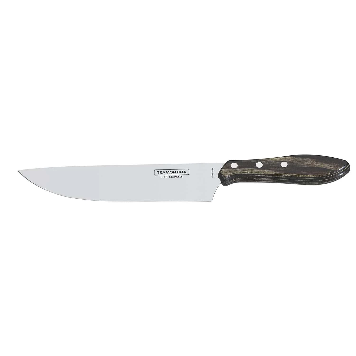 Juego De Asado Tramontina Polywood Acero Inoxidable 3 Piezas — imagen 4 de 4