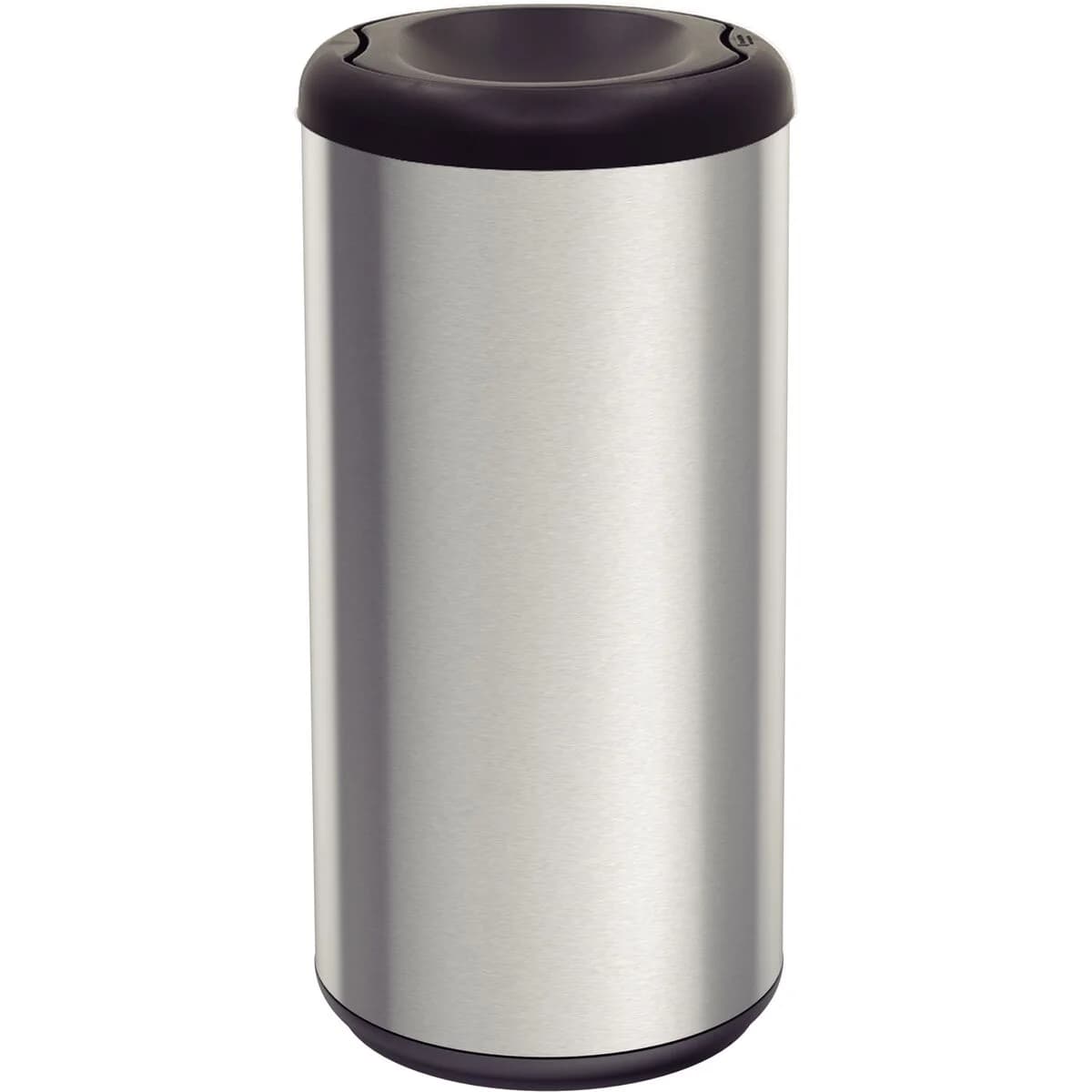 Basurero De Acero Inox Tramontina Piemonte Vaiven 40 L Negro — imagen 1 de 4