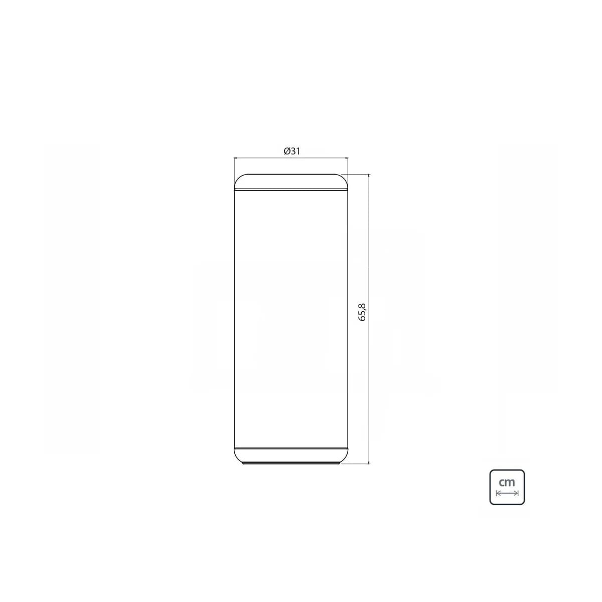 Basurero De Acero Inox Tramontina Piemonte Vaiven 40 L Negro — imagen 2 de 4
