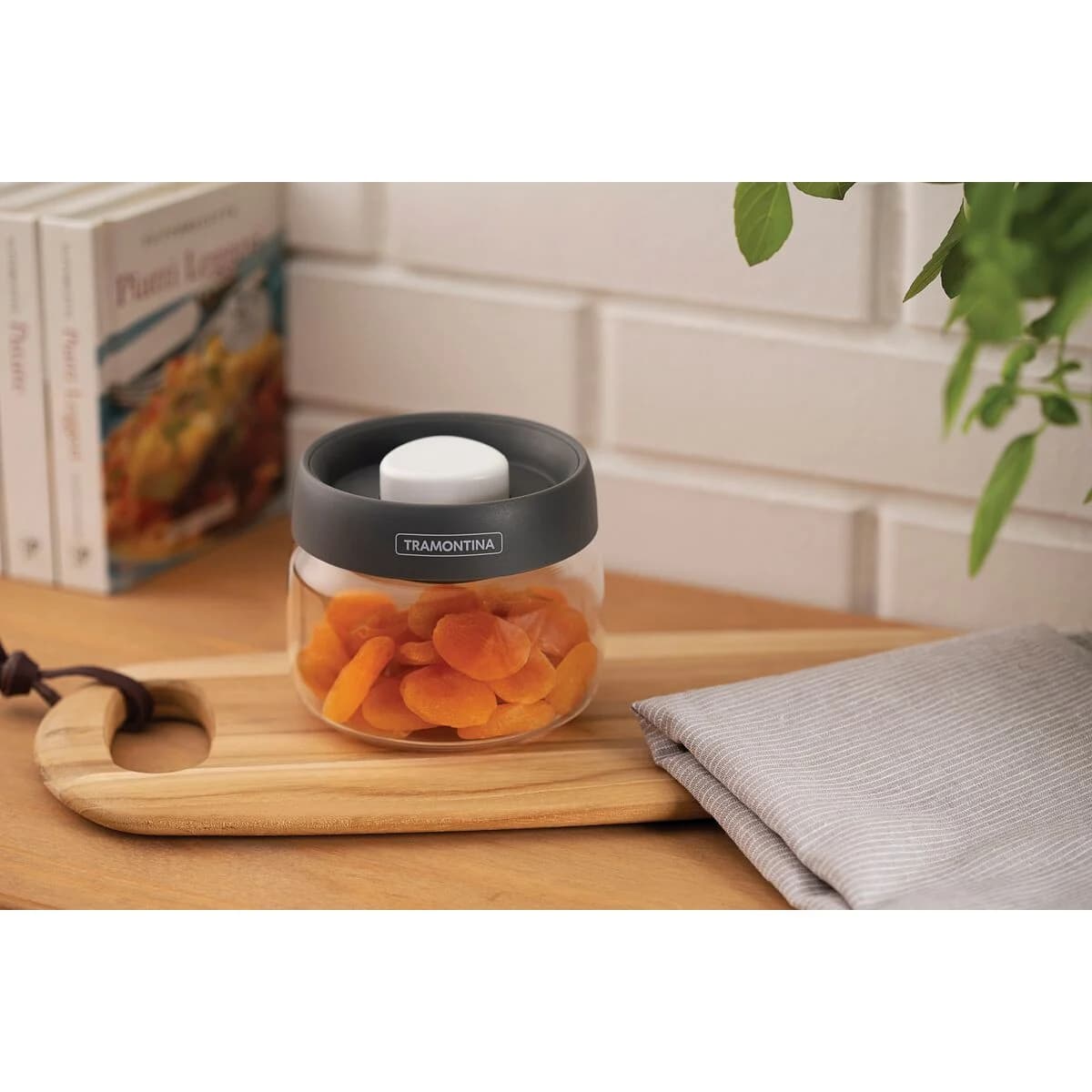 Frasco de Vidrio Tramontina Purezza Hermetico 400 ML — imagen 8 de 9