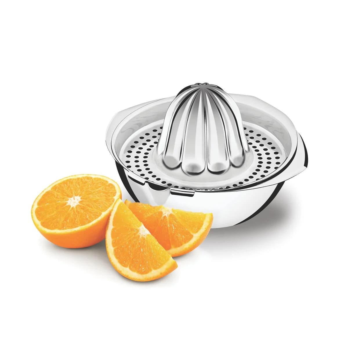 Exprimidor de Frutas Tramontina Utility Acero Inoxidable — imagen 1 de 5