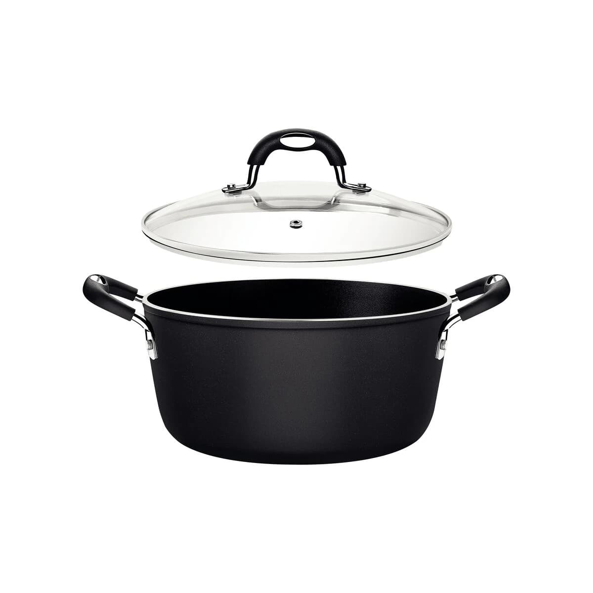Cacerola Tramontina Monaco Induccion Antiadher 24 CM 4,5 Lts — imagen 3 de 6