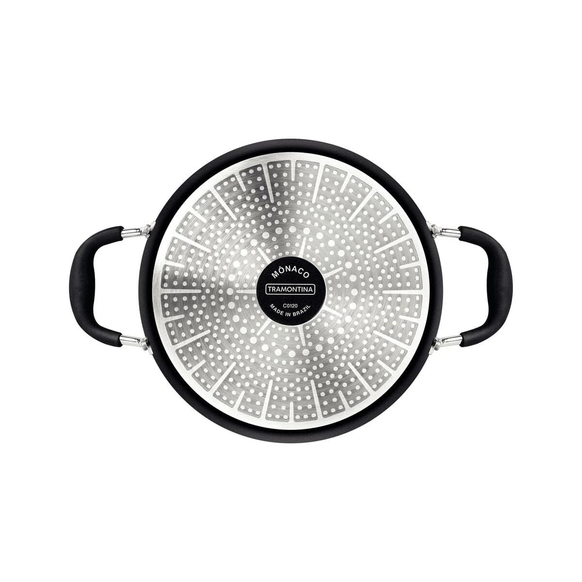 Cacerola Tramontina Monaco Induccion Antiadher 24 CM 4,5 Lts — imagen 5 de 6