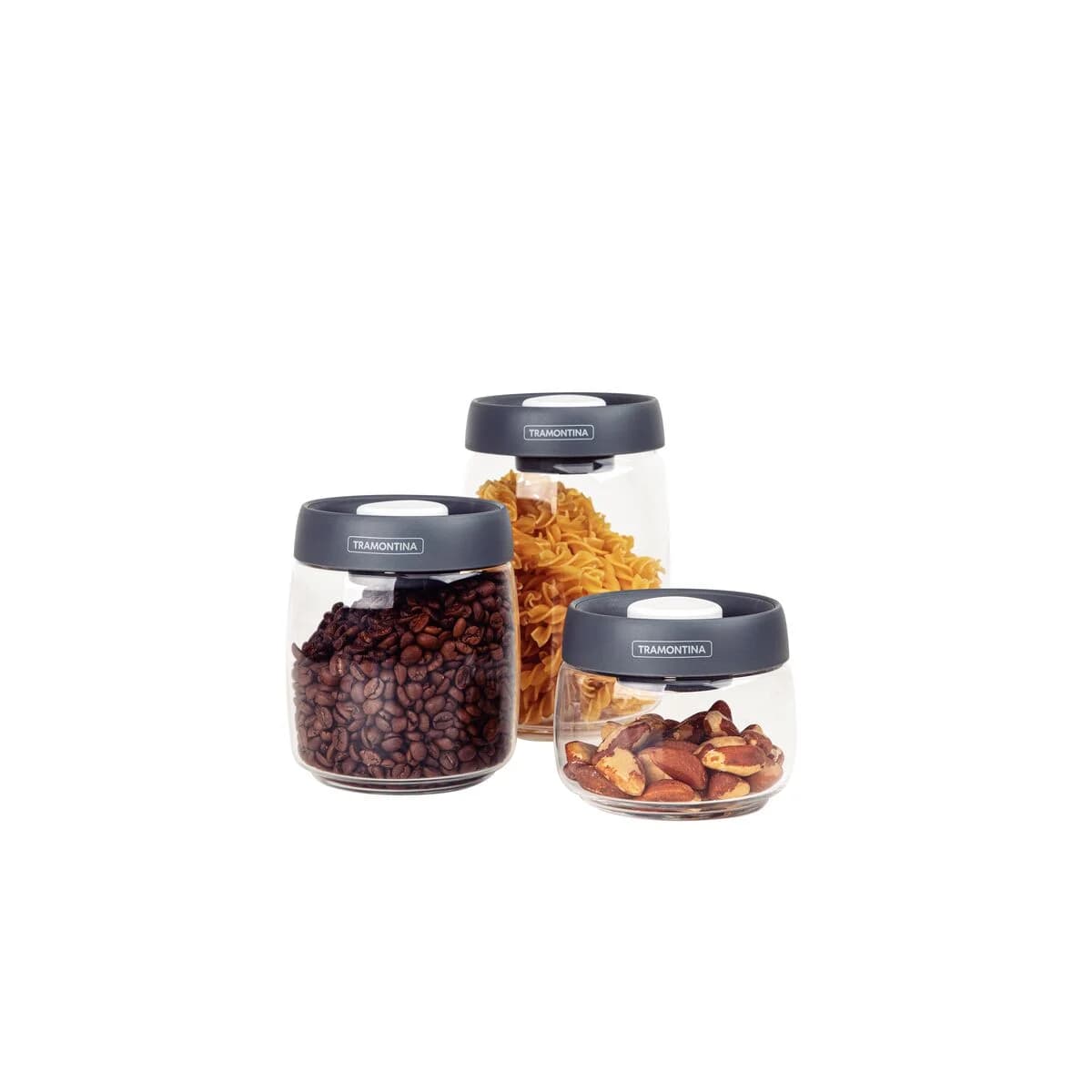Frasco De Vidrio Tramontina Purezza Hermetico 800 Ml — imagen 5 de 10