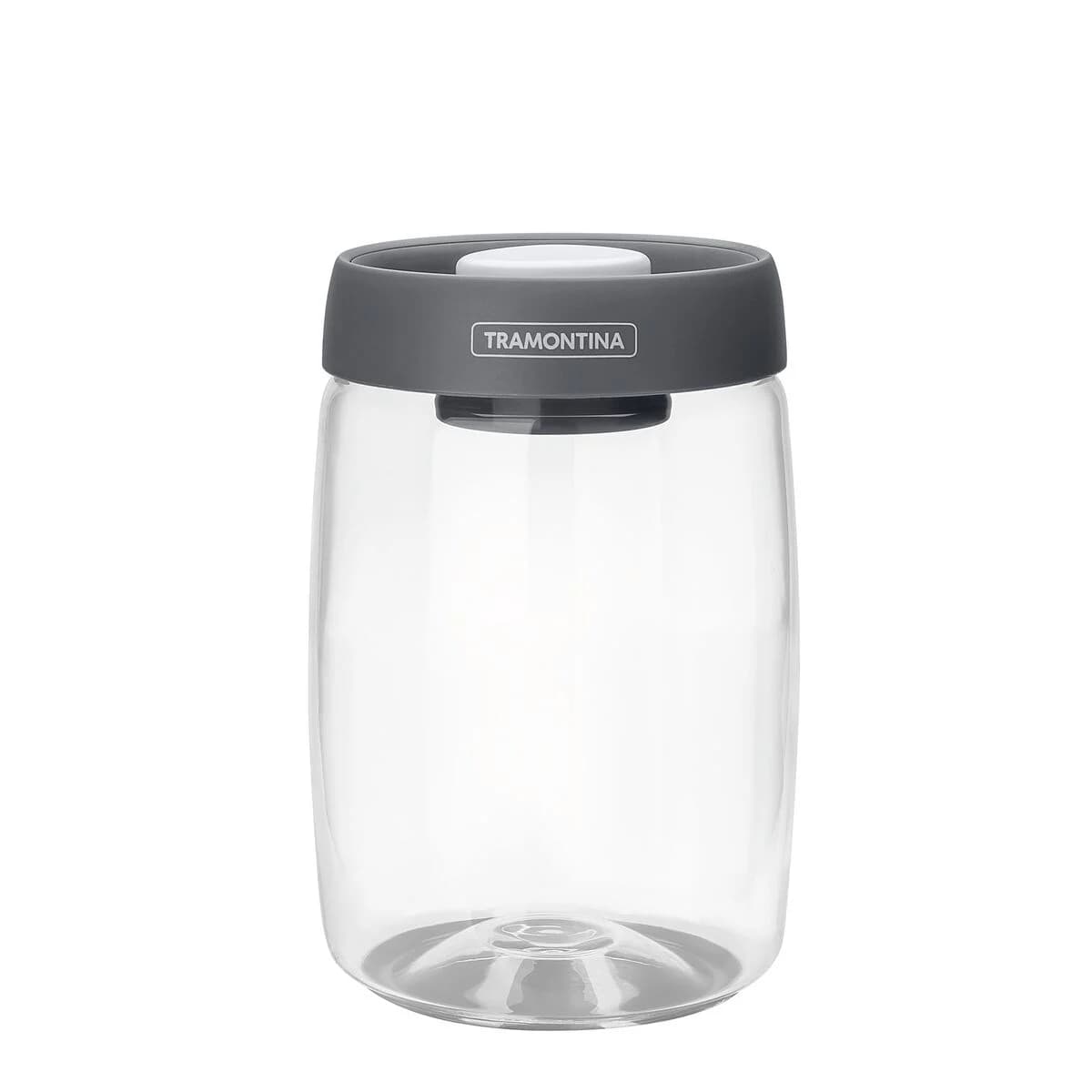 Frasco De Vidrio Tramontina Purezza Hermetico 1200 Ml — imagen 1 de 10