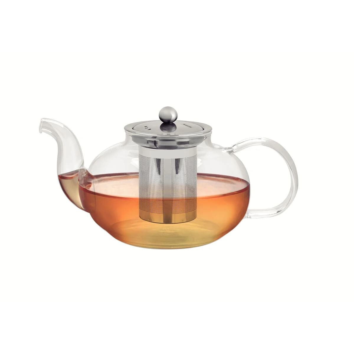Tetera Vidrio Acero Inoxidable Infusor de 1,2 Lts Tramontina — imagen 2 de 9