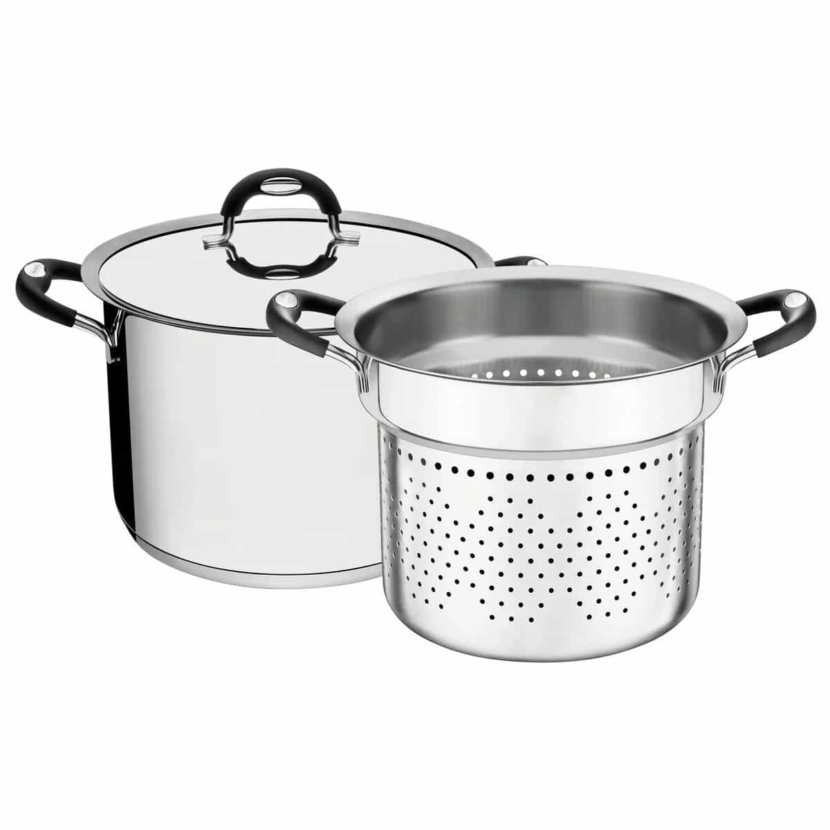 Juego Cozi Pasta Tramontina Triple Fondo Induccion 24 CM