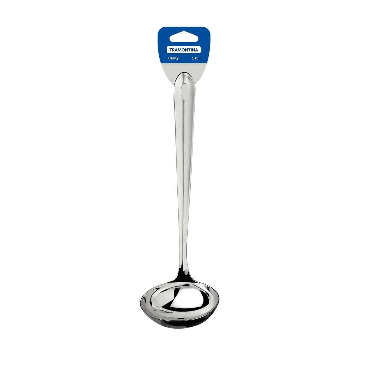 Cucharón Tramontina Utility de acero inoxidable 30 cm — imagen 2 de 3