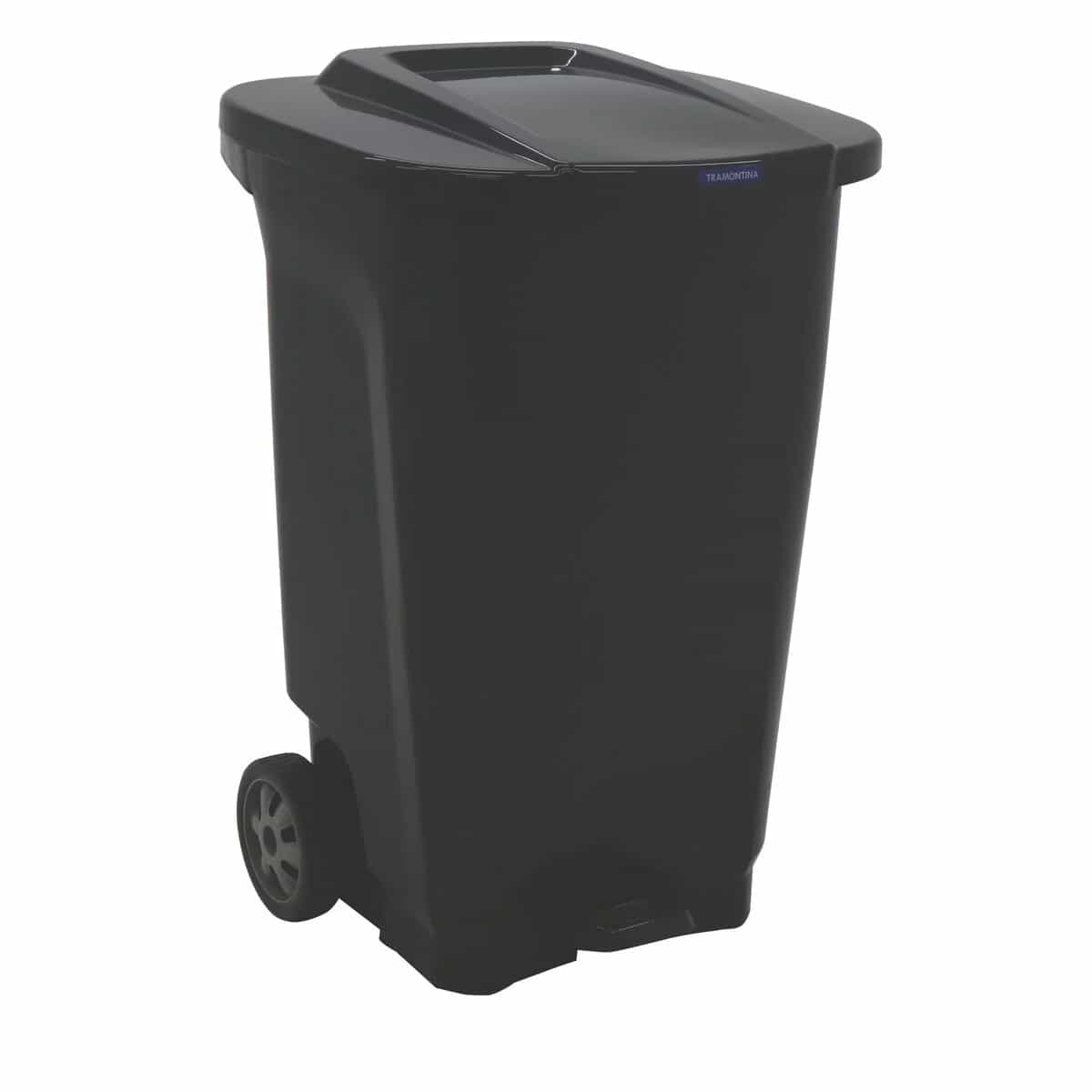 Cesto Tacho Residuos Basura 100 Litros Tramontina Ruedas