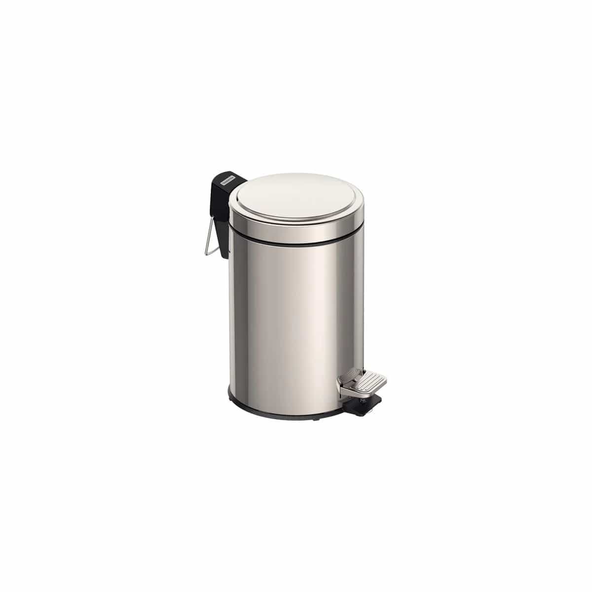 Basurero de Acero Inoxidable con Pedal Brasil 3 L Tramontina