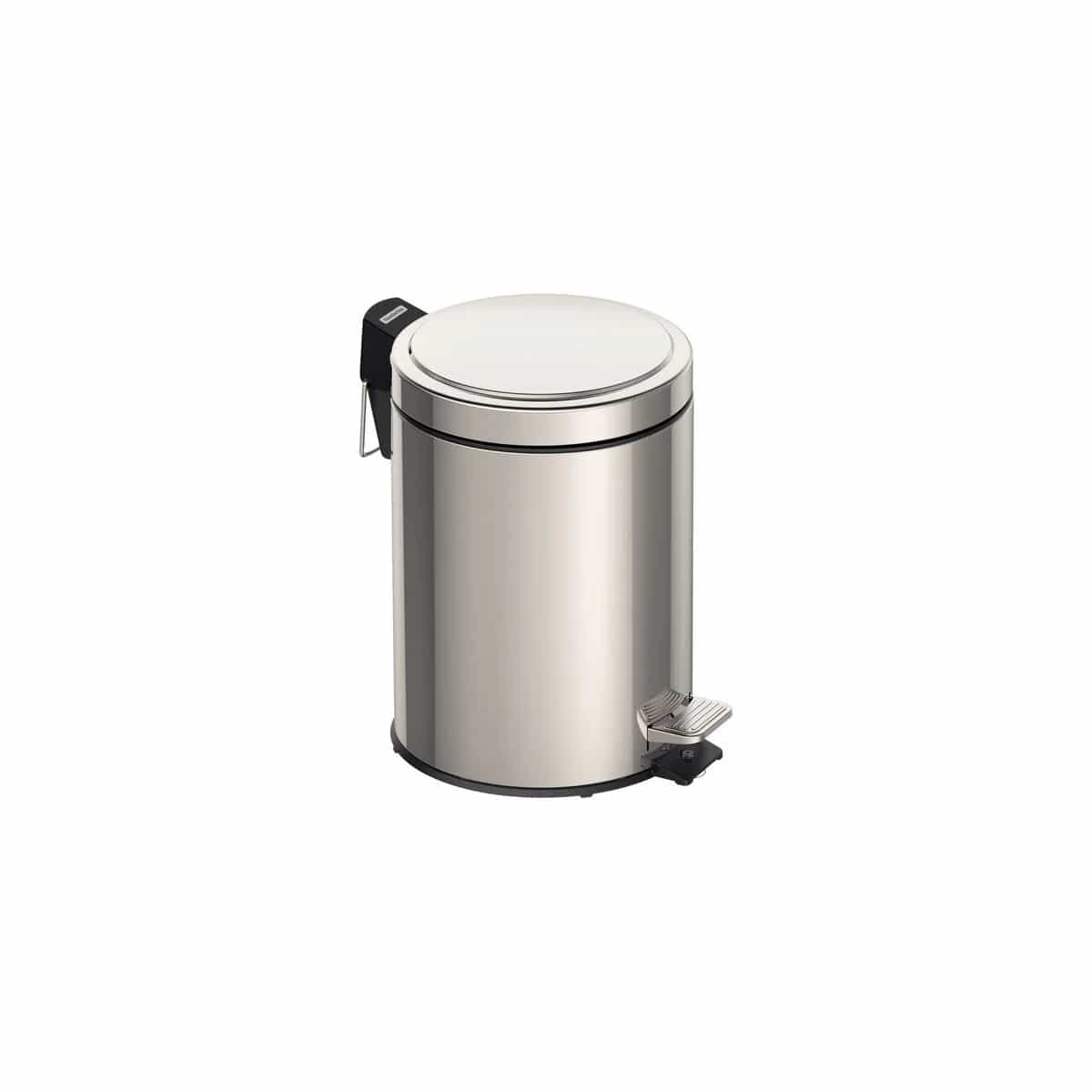 Basurero de Acero Inoxidable con Pedal Brasil 5 L Tramontina