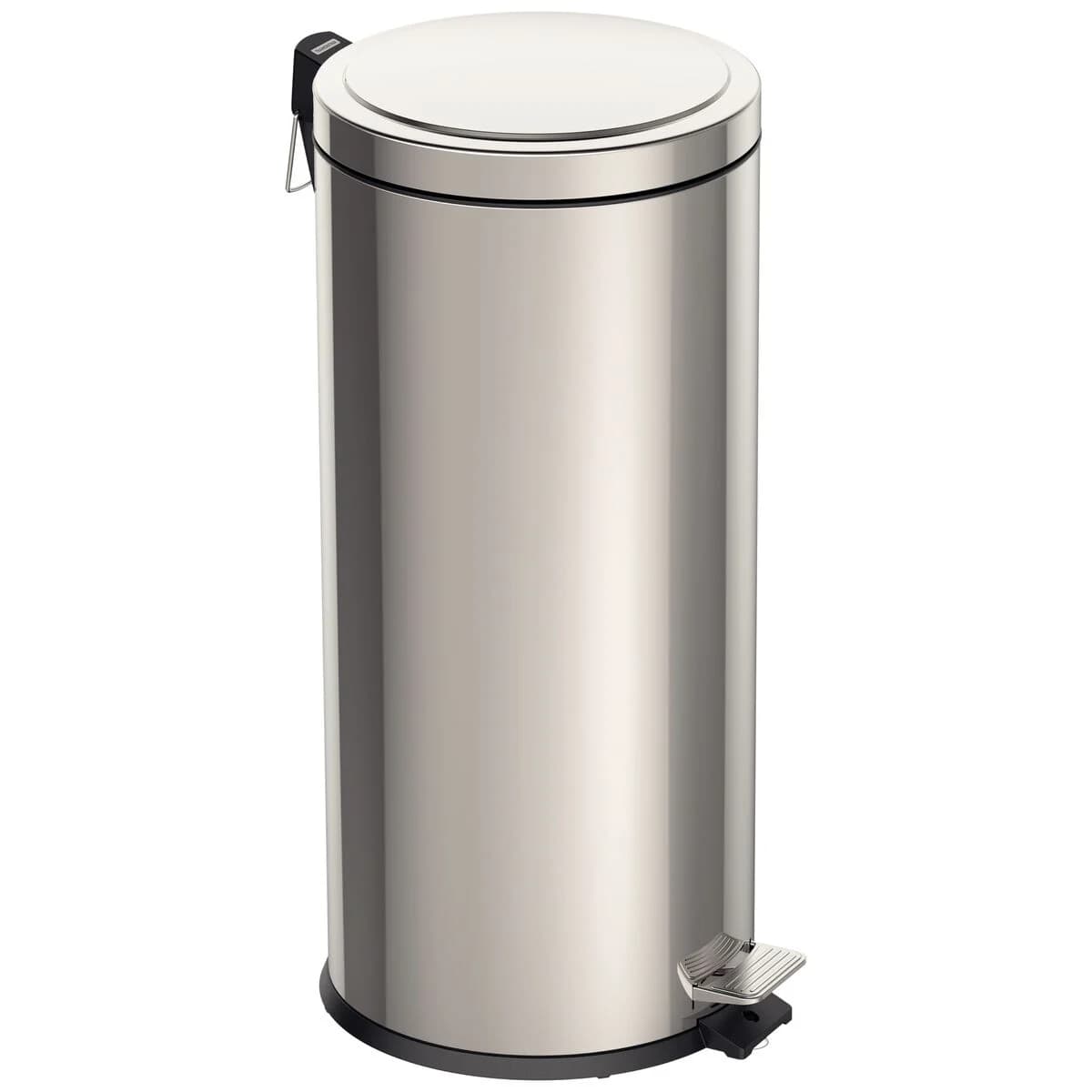 Basurero con pedal Tramontina Brasil de acero inoxidable 30 L