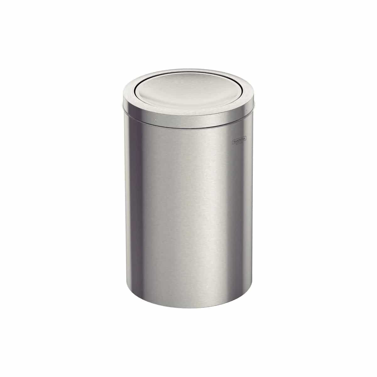 Basurero de Acero Inoxidable Tramontina Vaiven 20 Litros