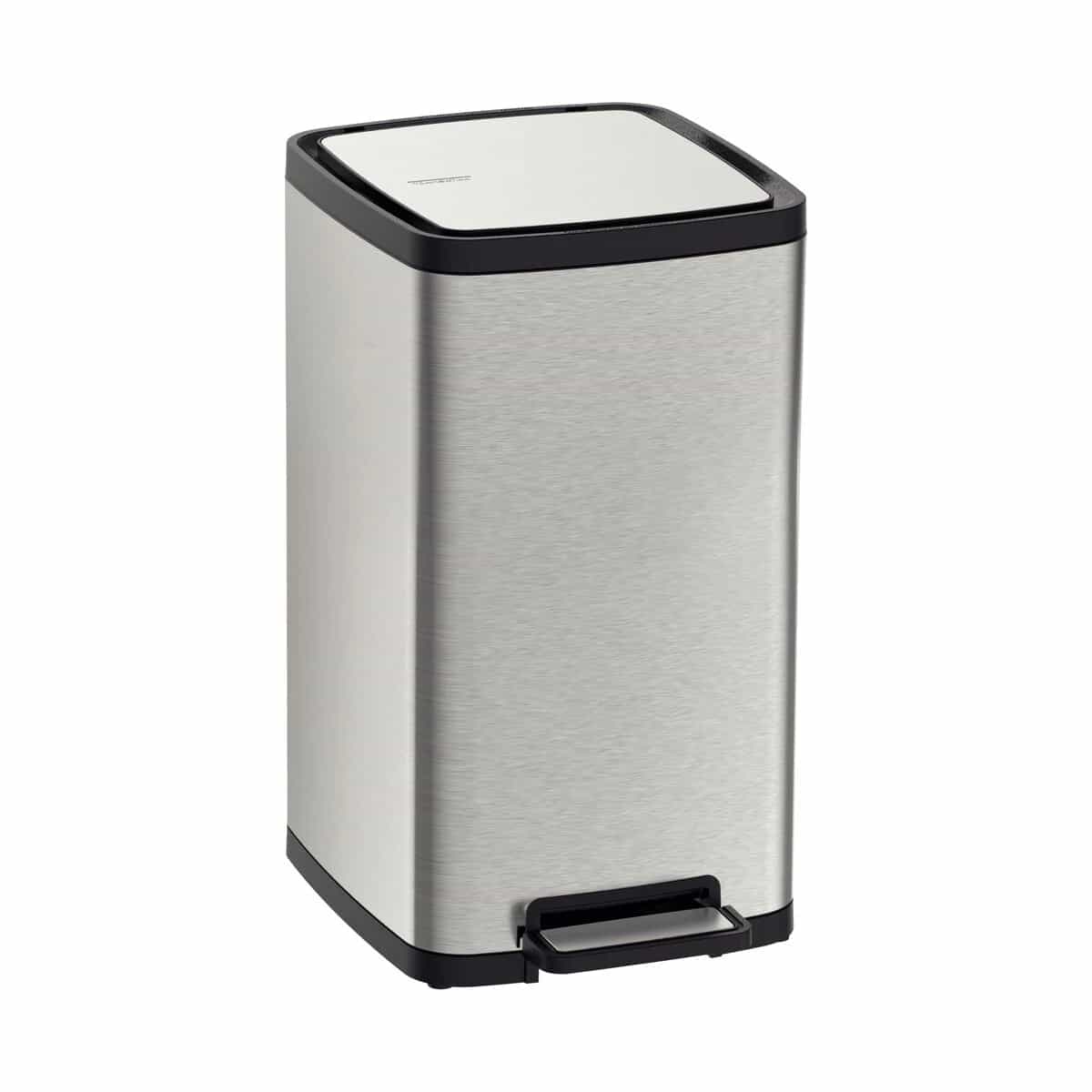 Basurero en Acero Inox con Pedal Tramontina Octos 15 Litros