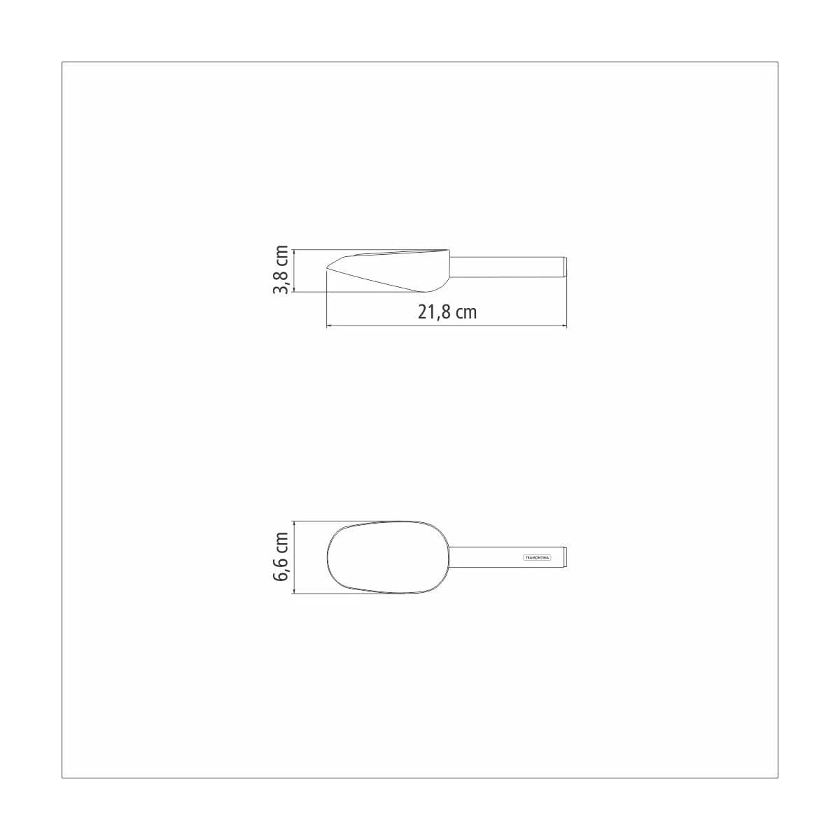 Para Para Hielo Tramontina Acero Inoxidable 22 Cm — imagen 4 de 6