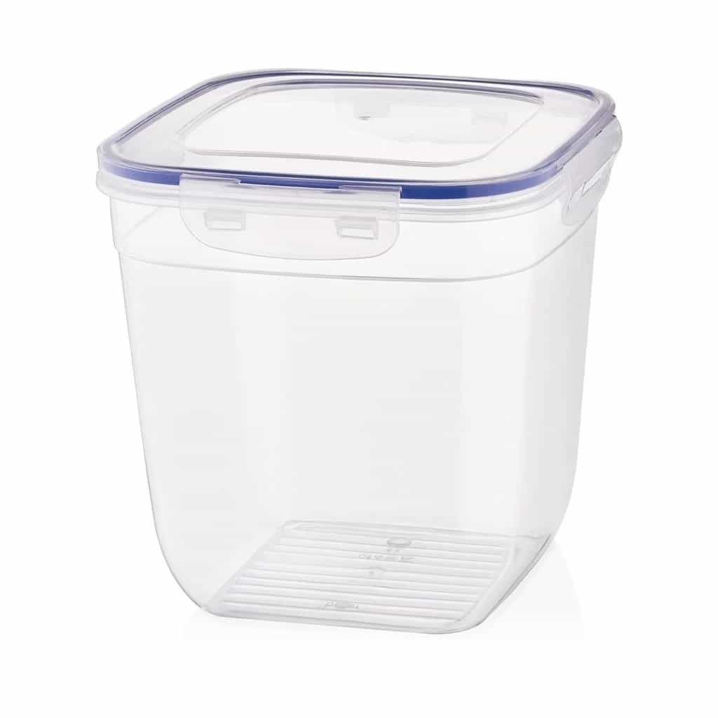 Contenedor Recipiente Hermetico Cuadrado 1100 Ml Bager