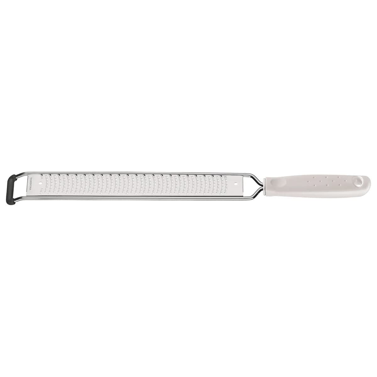 Rallador Tramontina Utilità de acero inoxidable 33 cm con mango blanco