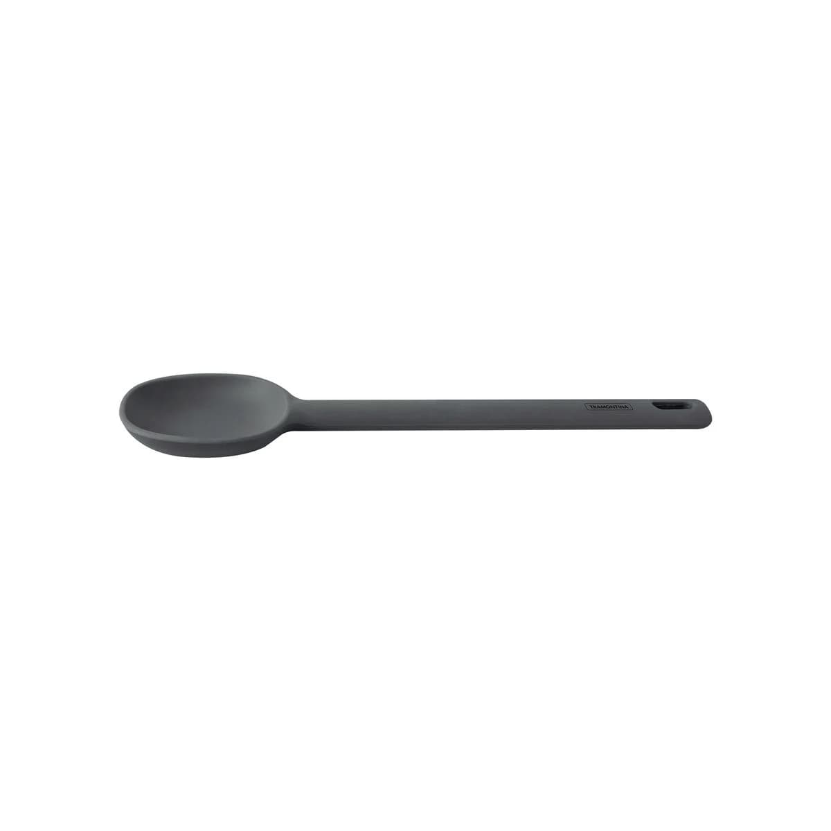 Cuchara para servir de silicona Tramontina Moldê 28.1 cm gris — imagen 3 de 6