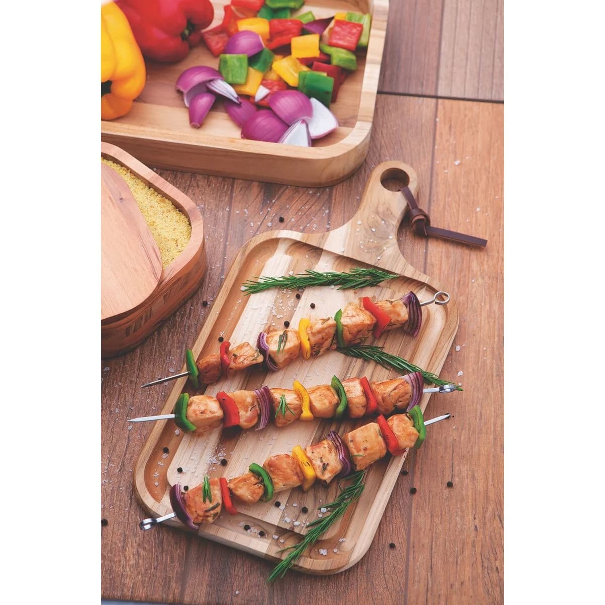 Pinchos Brochette Tramontina De Acero Inoxidable 20 Cm 6 Pz — imagen 4 de 4