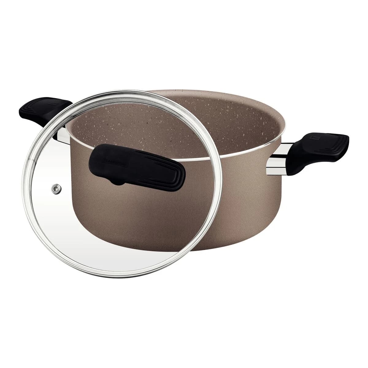 Cacerola Olla Tramontina Milazzo Antiadher 28 Cm 8 Litros — imagen 3 de 7
