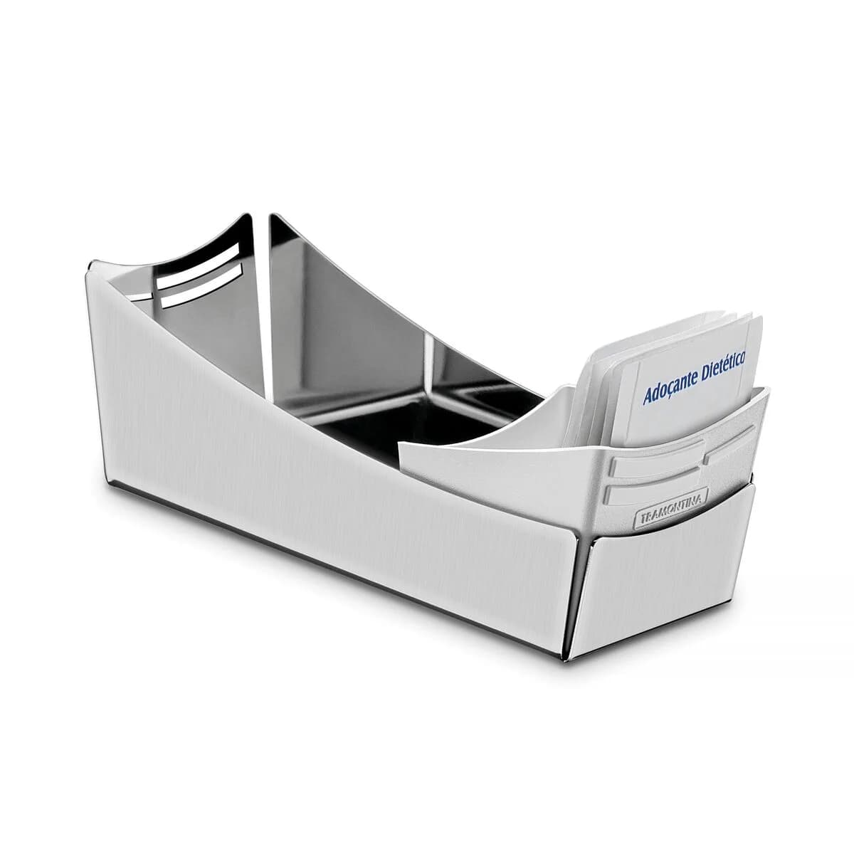 Dispensador De Azucar Porta Sachet Tramontina Acero Inox — imagen 1 de 6