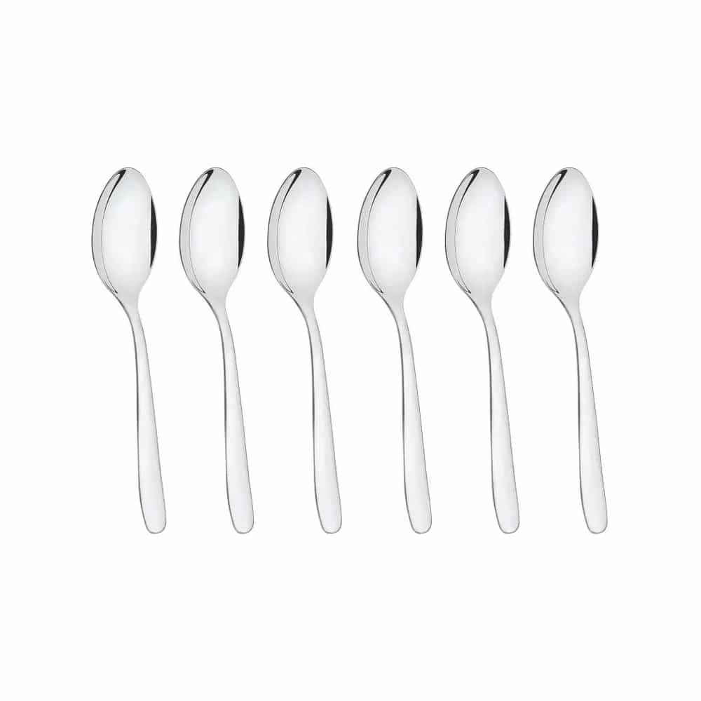 Cuchara De Cafe Tramontina Acero Inoxidable Havai X6 Unid