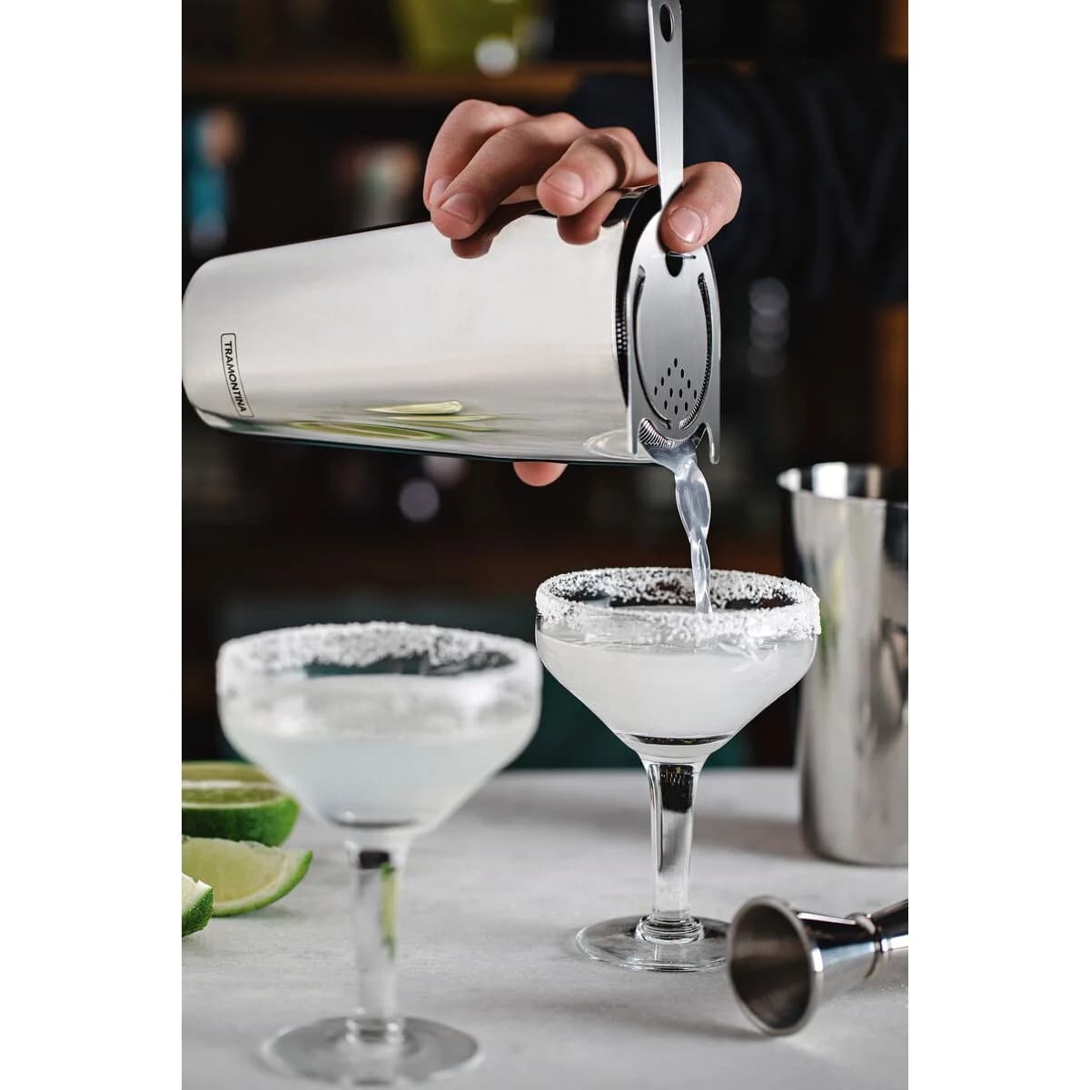 Colador De Cocteleria Acero Inoxidable Tramontina Bartender — imagen 3 de 5