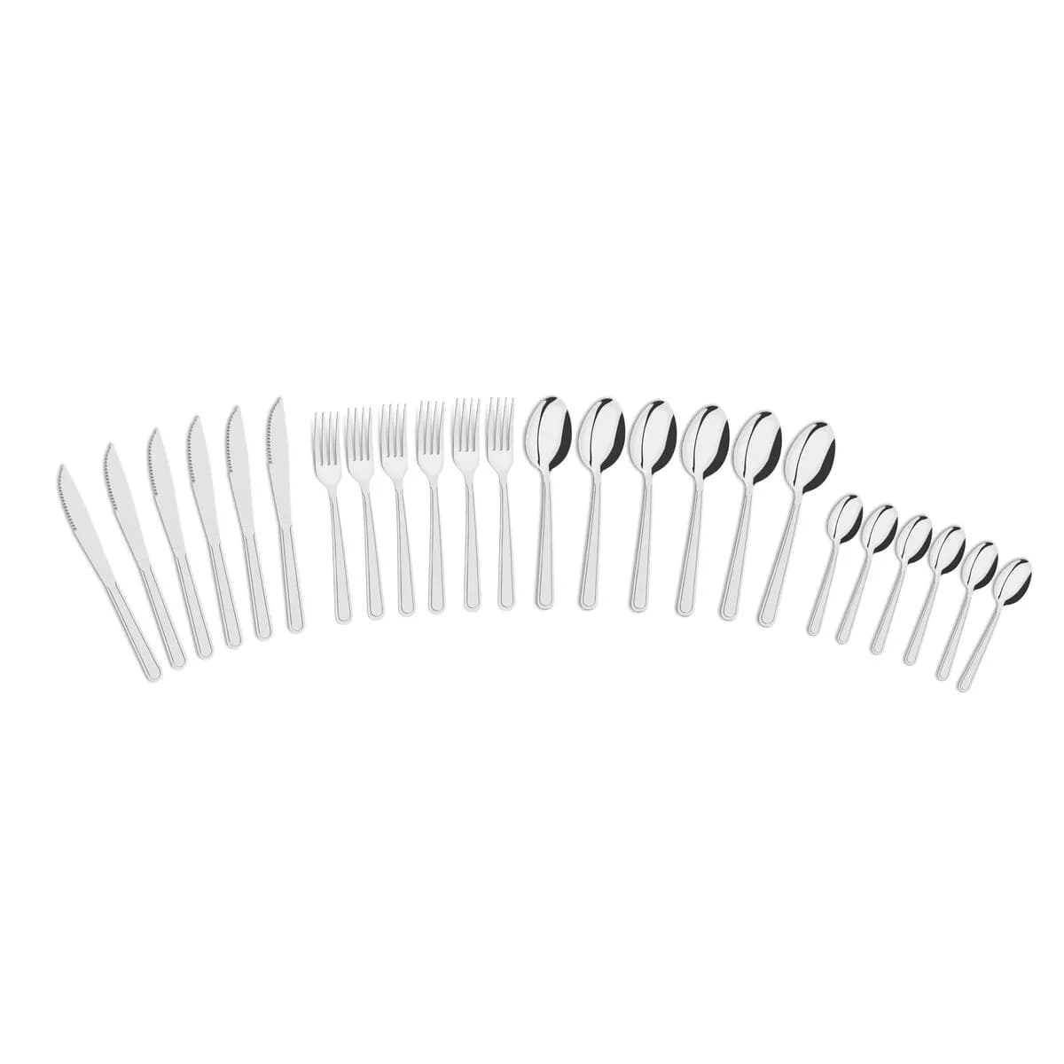 Juego De Cubiertos Tramontina Acero Inoxidable Buzios 24 Pz — imagen 2 de 3