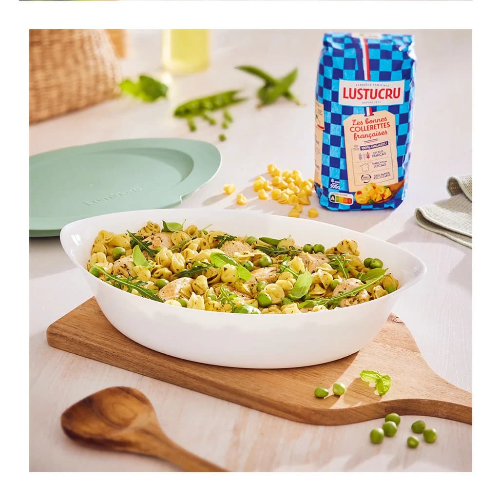 Fuente De Vidrio Asadera Oval Cuisine Luminarc 1950 Ml — imagen 2 de 2