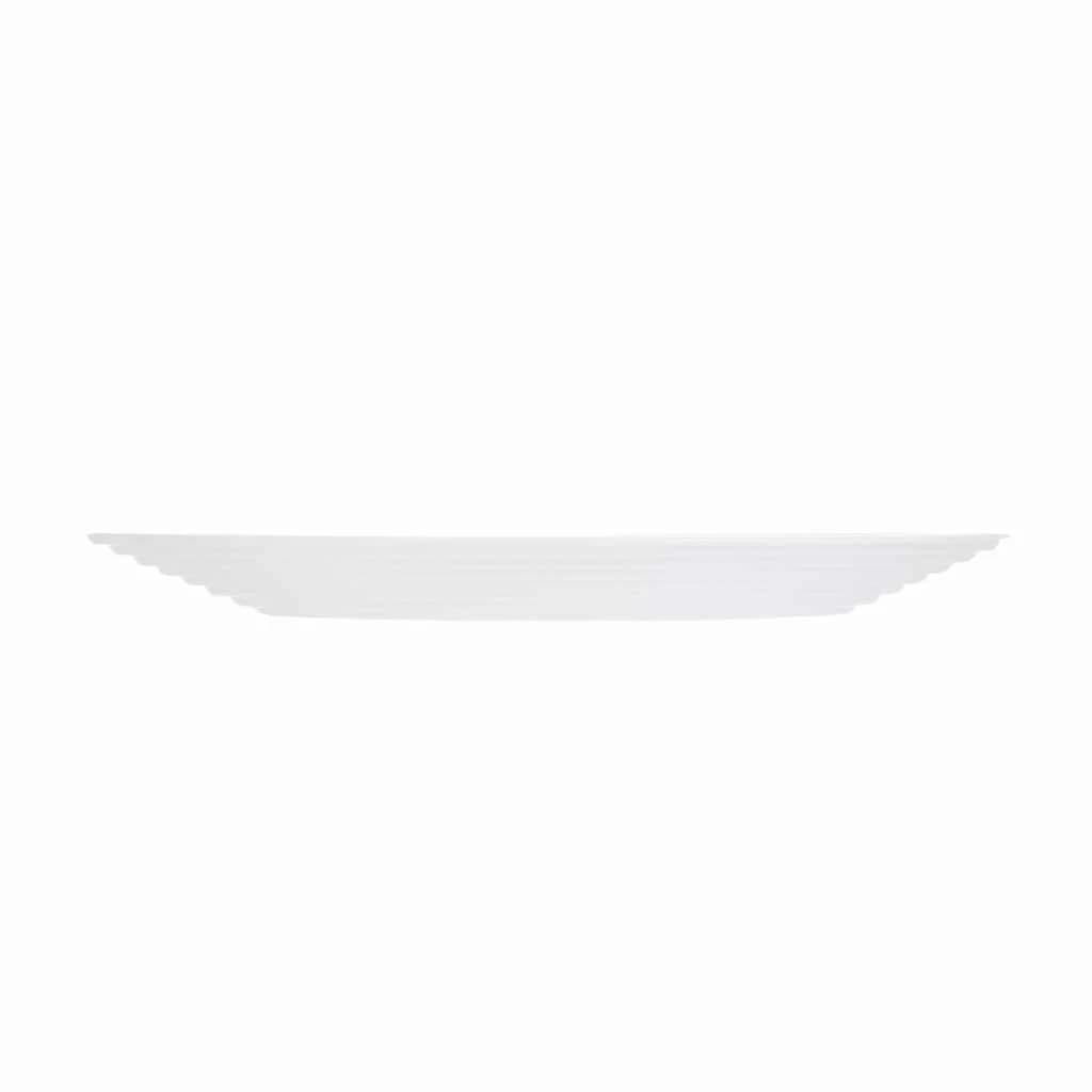 Plato Llano Vidrio Blanco Luminarc Harena 25 Cm X6 Unid — imagen 3 de 4
