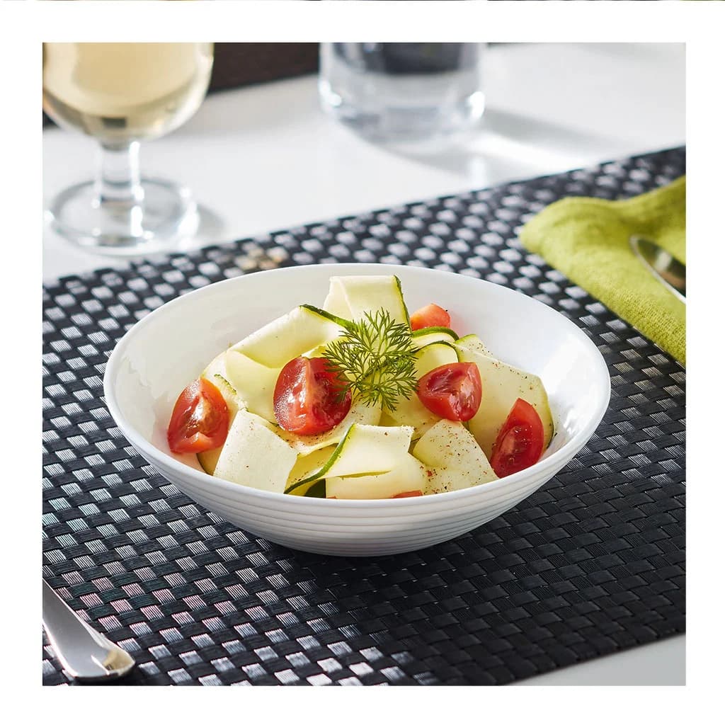 Bowl De Vidrio Blanco 16 Cm X 4,5 Cm Luminarc Harena X6 Unid — imagen 4 de 4