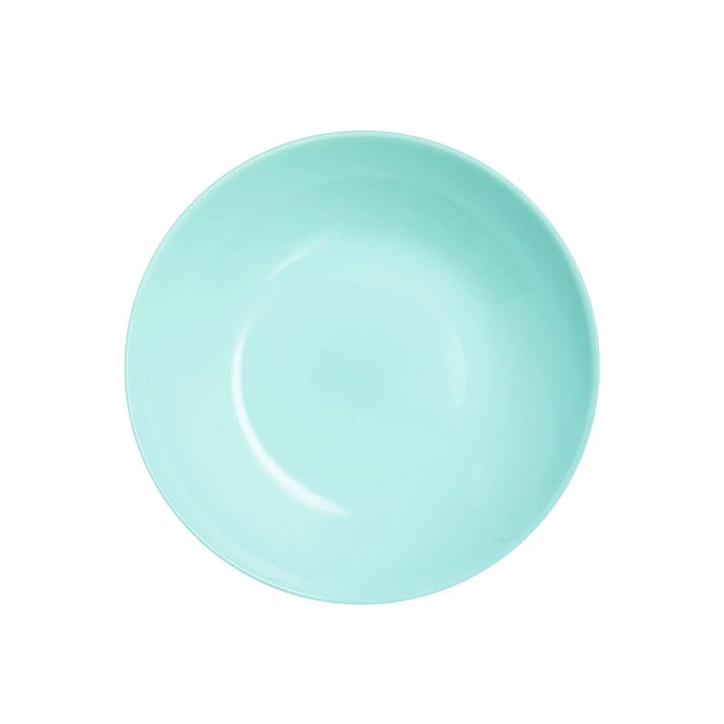 Plato Hondo Vidrio 20 Cm Luminarc Diwali X6 Unid Turquesa — imagen 2 de 4