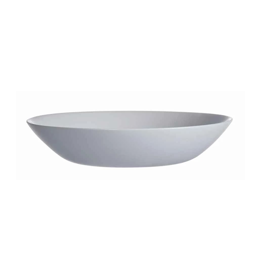 Plato Hondo Vidrio 20 Cm Luminarc Granit Diwali X6 Unid — imagen 3 de 4