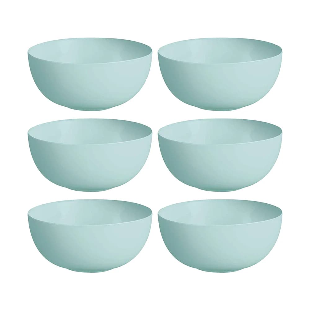 Bowl De Vidrio Compotera 12 Cm Turquesa Luminarc X6 Unid — imagen 1 de 3