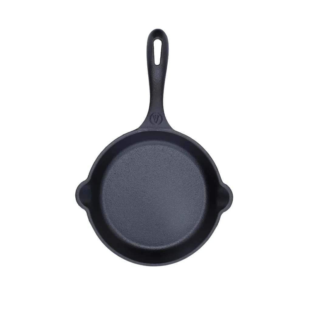 Sarten De Hierro Curado 16.5 Cm Victoria 500 Ml Induccion — imagen 2 de 4