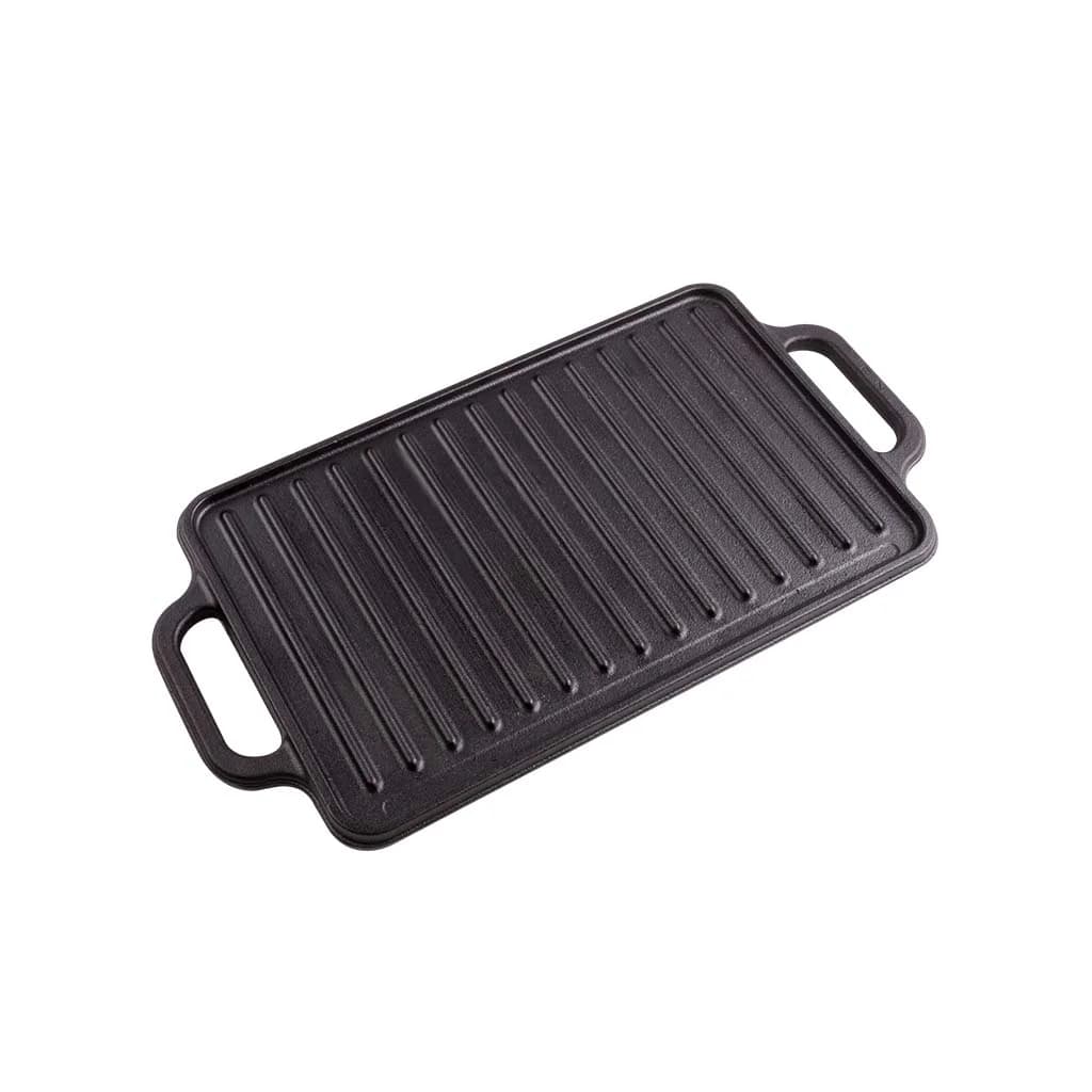 Plancha De Hierro Curado Reversible 21 X 33 Cm Victoria — imagen 1 de 5