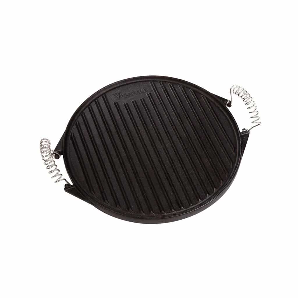 Plancha De Hierro Esmaltado Reversible 32 Cm Victoria Asas