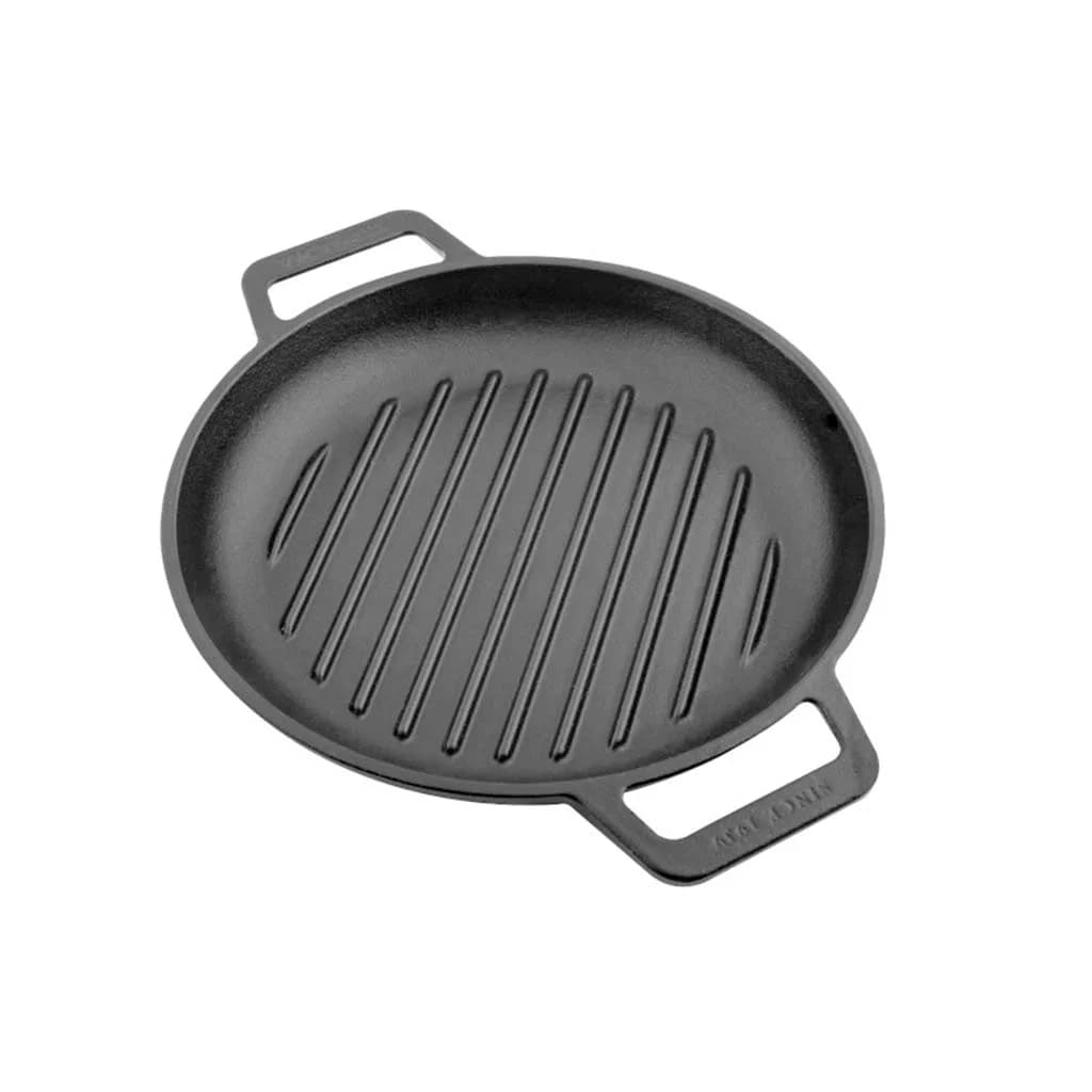 Sarten De Hierro Curado Grill Victoria Con Asas 25 Cm — imagen 1 de 4