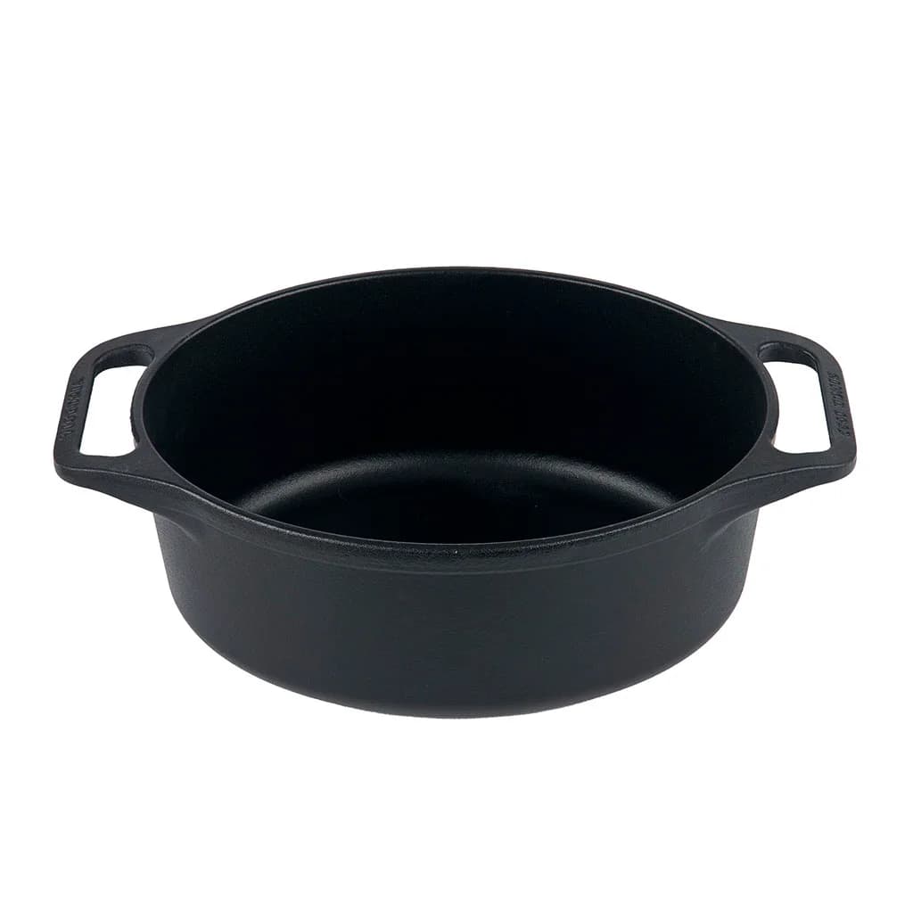 Olla C/tapa Doble Uso Hierro Curado Victoria 5,7 Litros — imagen 3 de 5