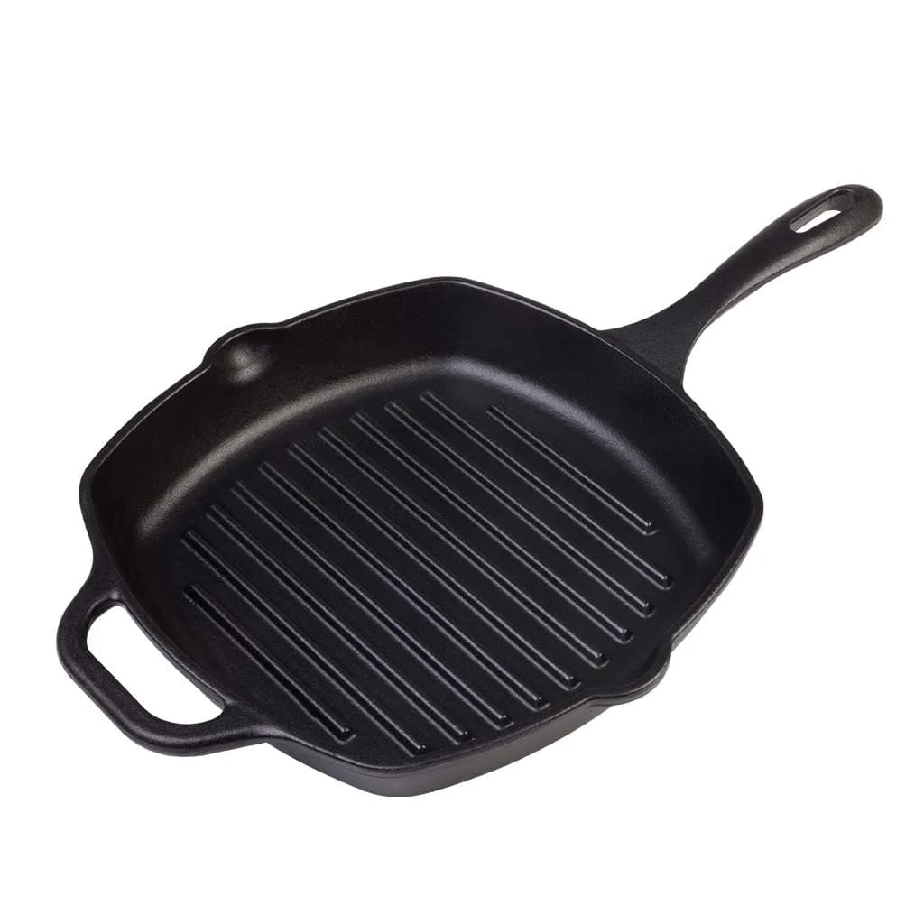 Plancha De Hierro Curado Cuadrada 25 X 25 Cm Victoria — imagen 2 de 4