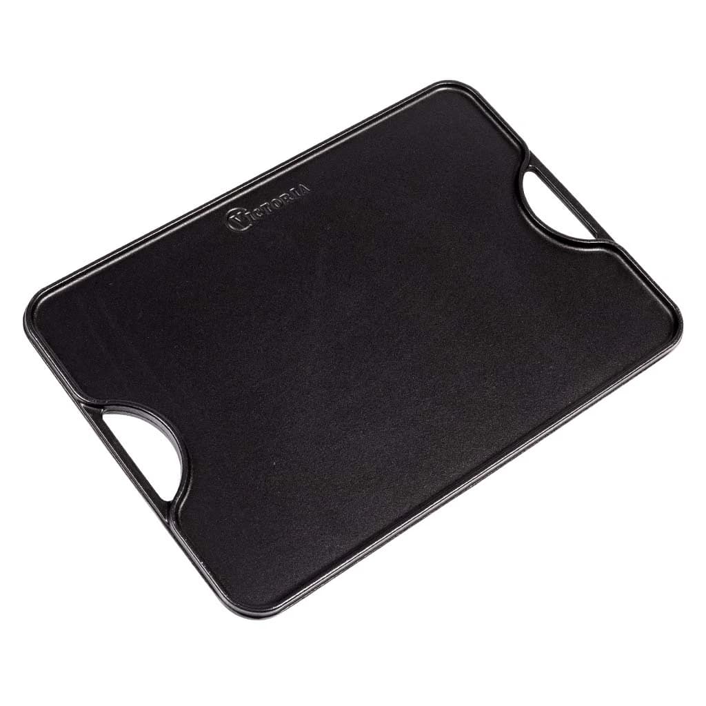 Plancha De Hierro Curado Rectangular Victoria 50 X 35 Cm — imagen 3 de 4