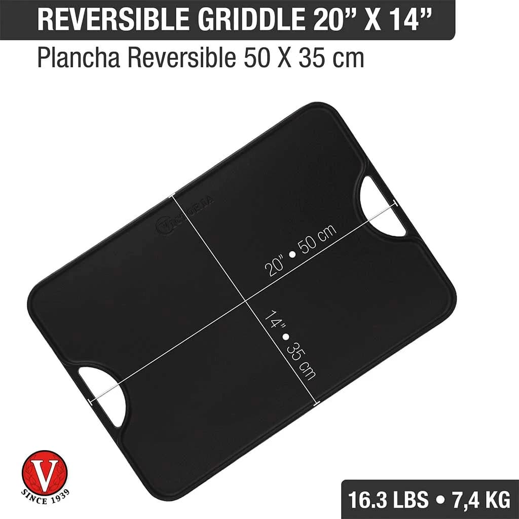 Plancha De Hierro Curado Rectangular Victoria 50 X 35 Cm — imagen 4 de 4