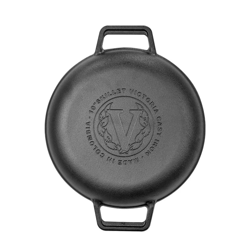 Sarten Hierro Esmaltado 25cm Victoria Color Negro — imagen 3 de 4