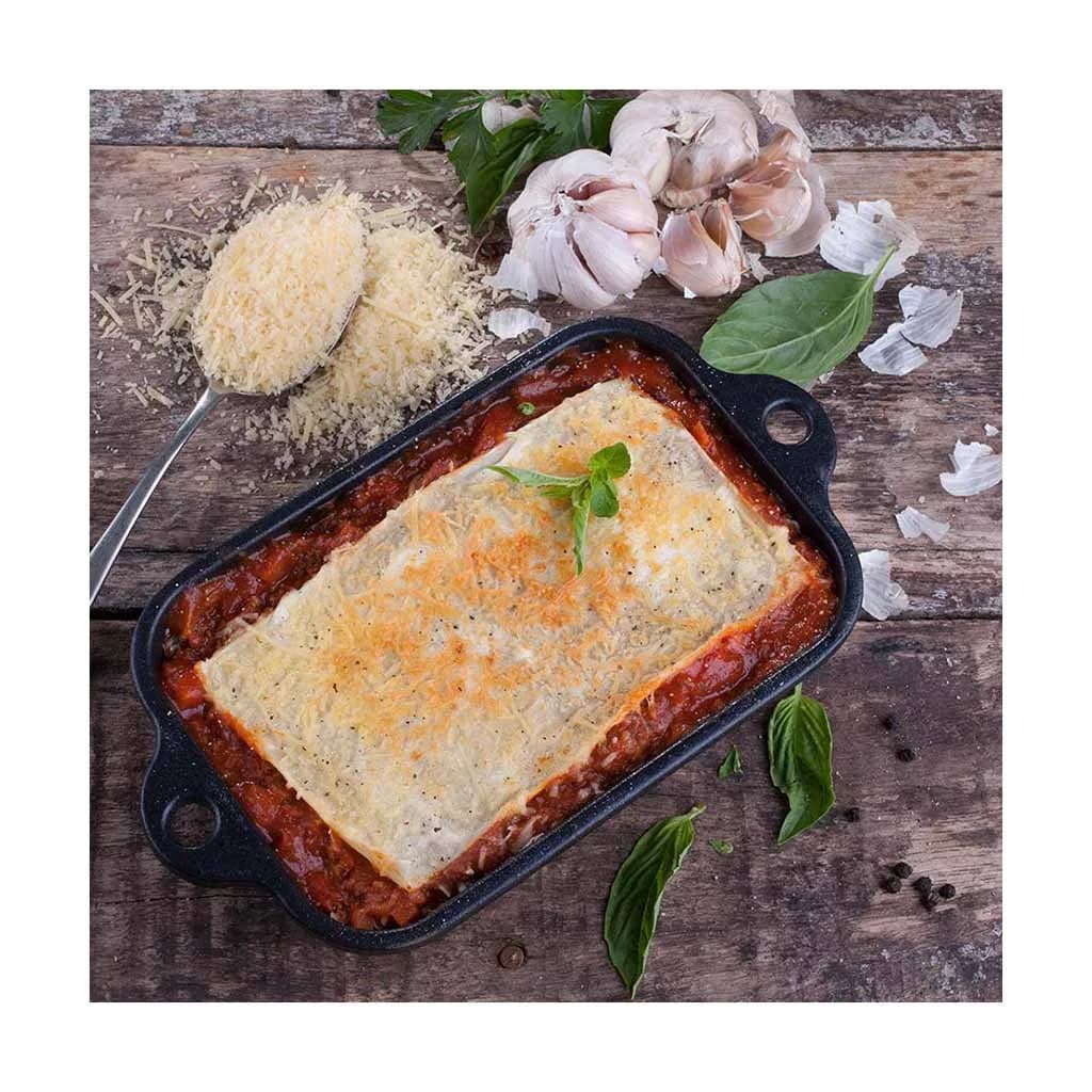 Asadera De Hierro Esmaltado Para Lasagna 18 X 11 Cm — imagen 4 de 4