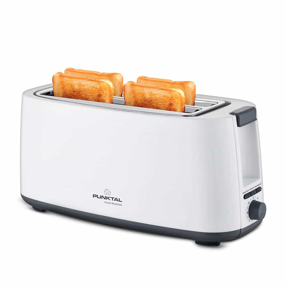 Tostadora 4 Panes Punktal 1400w PK-T 804