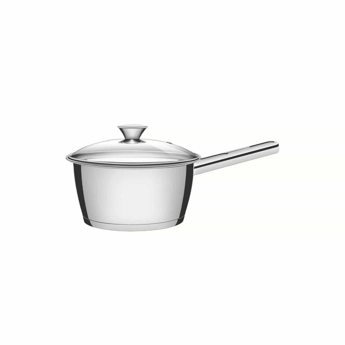 Olla Induccion Tapa Vidrio Tramontina 16 Cm 1,5 Lts Allegra
