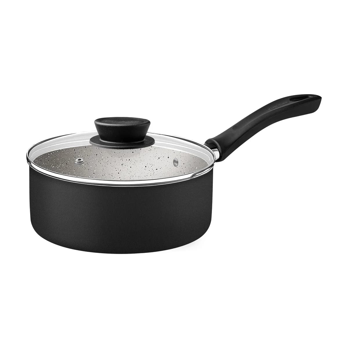 Juego De Ollas Tramontina Bateria Linz 7 Piezas Antiadherente - NEGRO — imagen 4 de 10