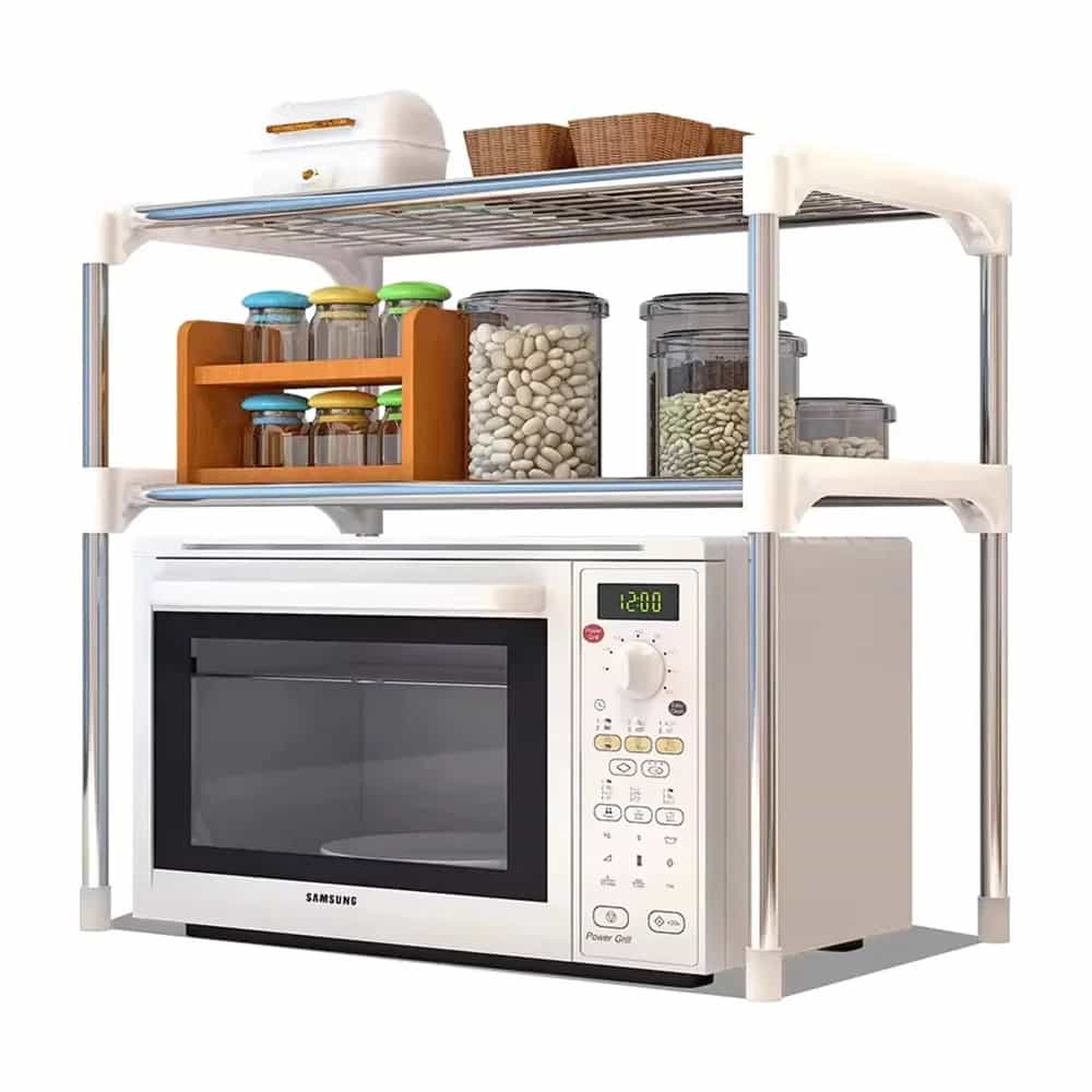 Estante Para Microondas Organizador Cocina Rack Ajustable